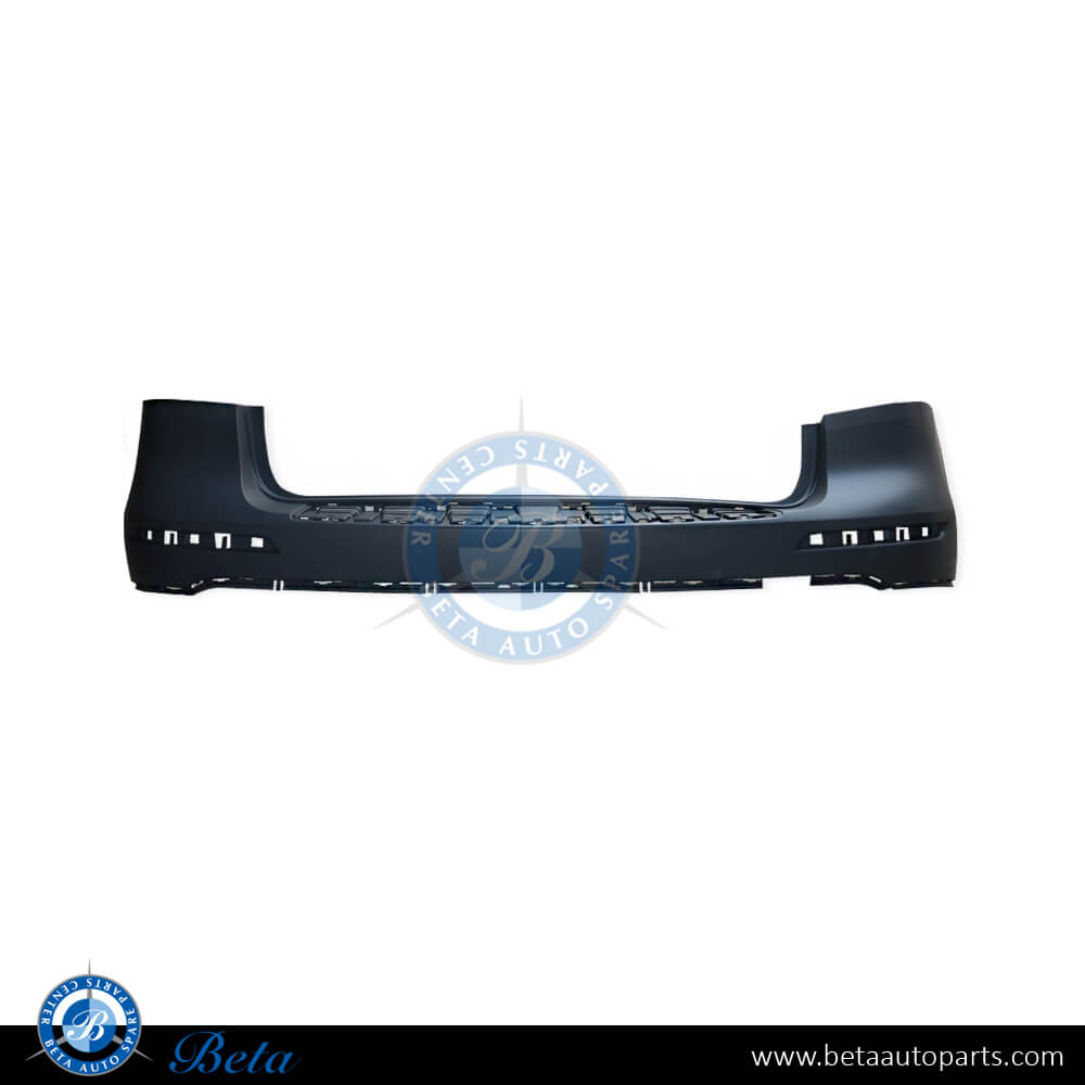 Rear bumper without PDC for Mercedes GLE-Class W166 2015-2018 models, Part Number 1668859925 Rear bumper without PDC for Mercedes GLE-Class W166 2015-2018 models, Part Number 1668859925
